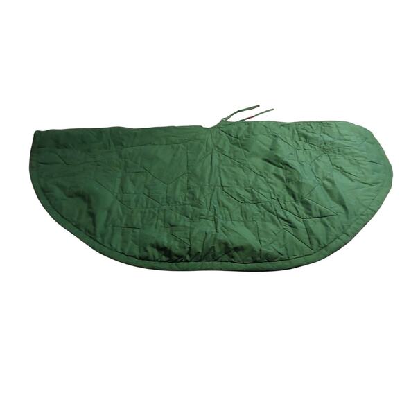 HAND AND MACHINE MADE CHRISTMAS TREE SKIRT COUNTRY STAR BURST - Picture 3 of 10